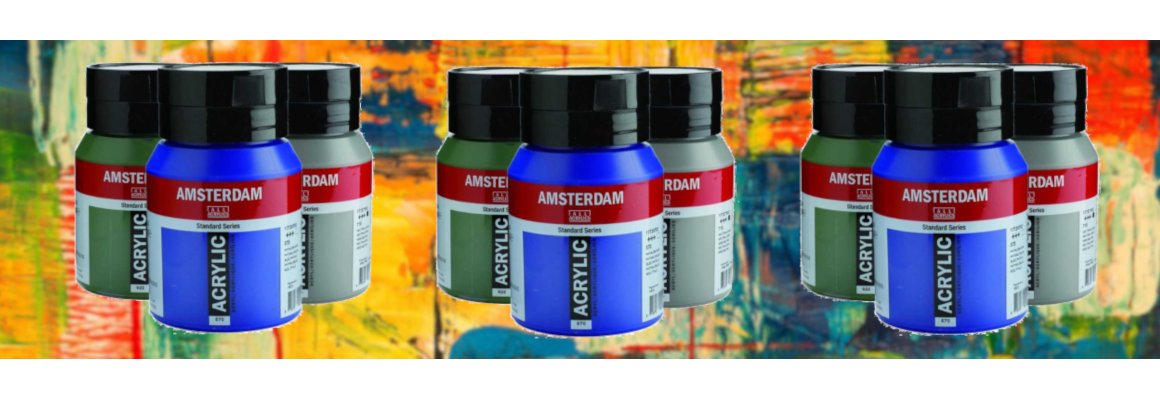 Amsterdam Akryl 500ml til kun 79,-