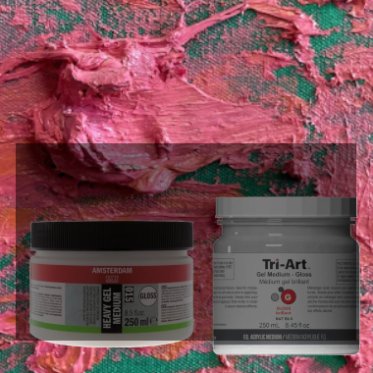 Gels til Akrylfarver