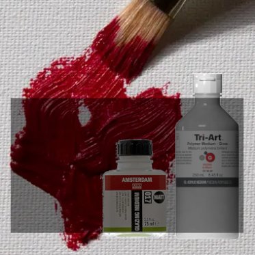 Malemedier til Akrylfarver