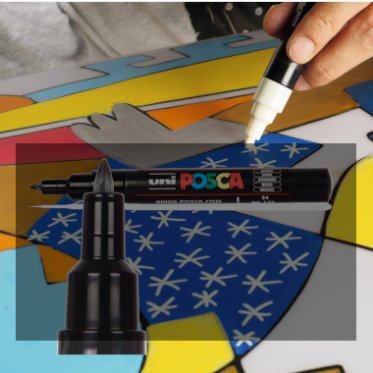 Uni Posca 1M (0,7 - 1 mm)