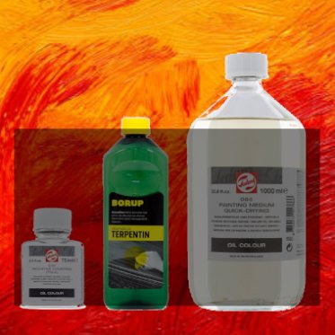 Malemedier til Oliefarver