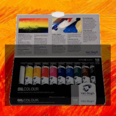 Oliefarve gaveæsker / sæt