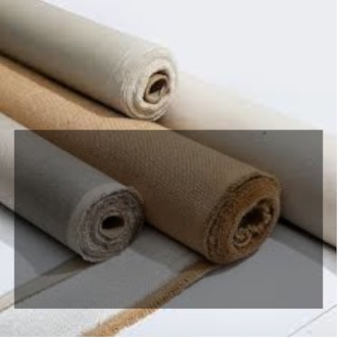 Løst lærred i metermål