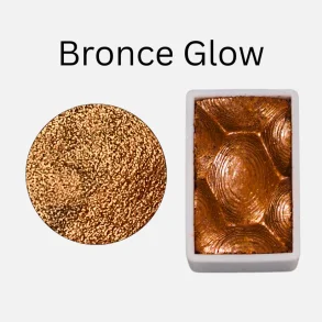 Skrim Bronce Glow � Metallic Akvarelfarve (Helpan)