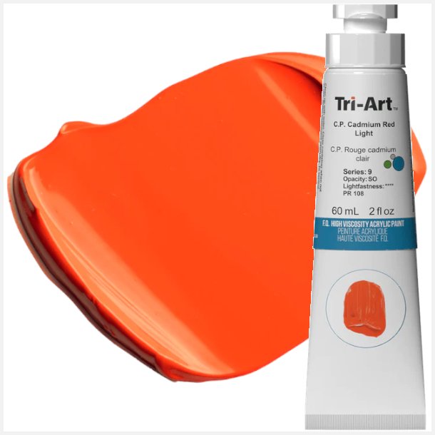 Tri-Art HV C.P. Cadmium Red Light 60mL