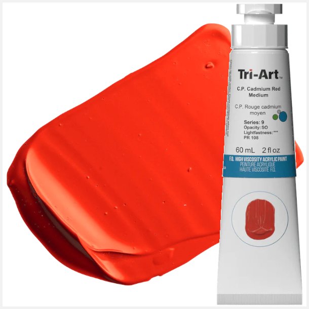 Tri-Art HV C.P. Cadmium Red Medium 60mL