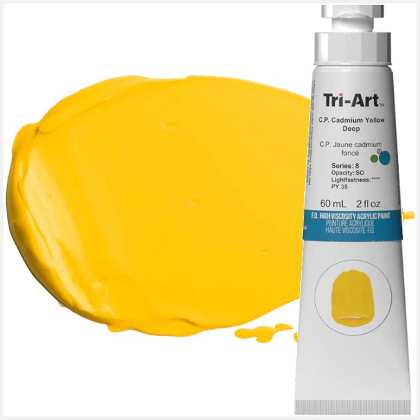Tri-Art HV C.P. Cadmium Yellow Deep 60mL