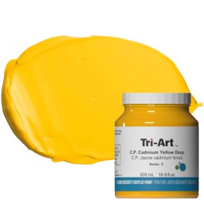 Tri-Art HV C.P. Cadmium Yellow Deep 500mL