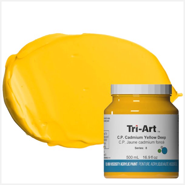 Tri-Art HV C.P. Cadmium Yellow Deep 500mL