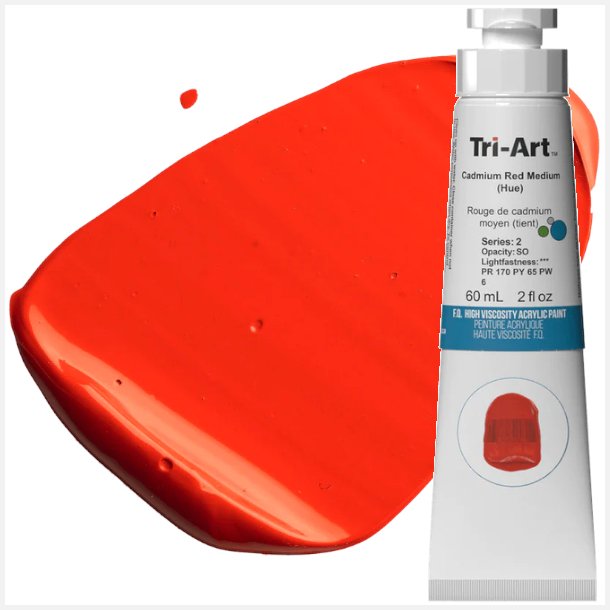 Tri-Art HV Cadmium Red Medium (Hue) 60mL