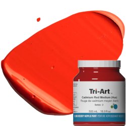 Tri-Art HV Cadmium Red Medium (Hue) 500mL