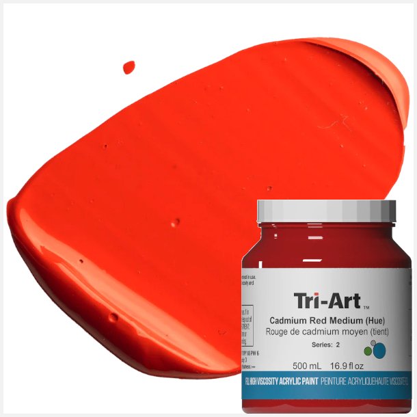 Tri-Art HV Cadmium Red Medium (Hue) 500mL