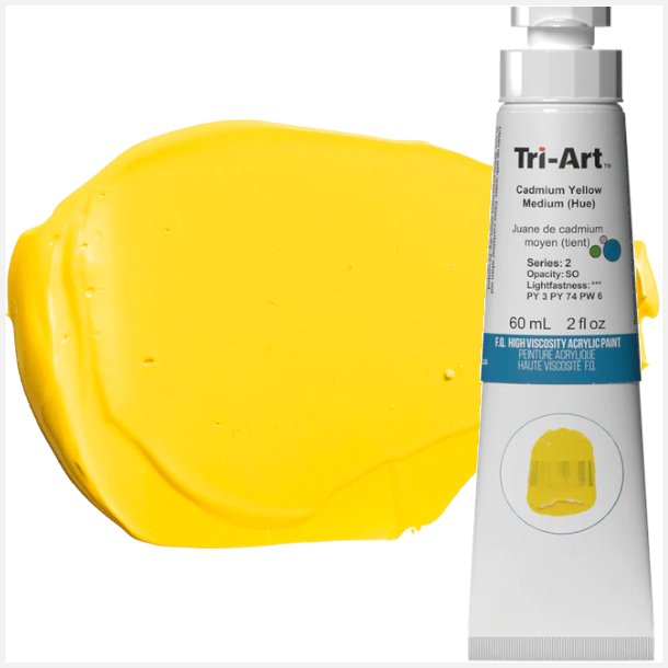 Tri-Art HV Cadmium Yellow Medium (Hue) 60mL