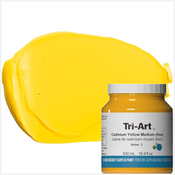 Tri-Art HV Cadmium Yellow Medium (Hue) 500mL
