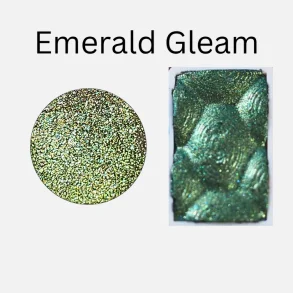 Skrim Emerald Gleam � Shimmer/glimmer Akvarelfarve (Helpan)
