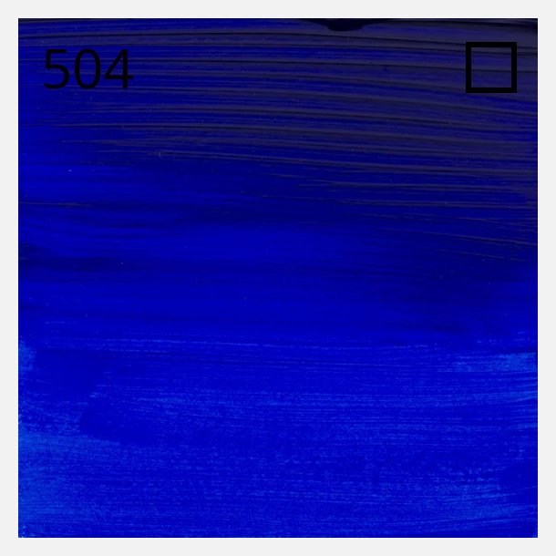504 Ultramarine  -  Amsterdam Expert 400ml 