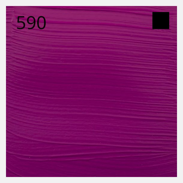 590 Permanent Red Violet Opaque -  Amsterdam Expert 400ml 