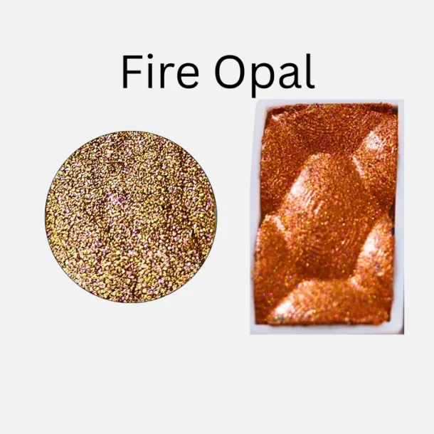 Skrim Fire Opal � Shimmer/glimmer Akvarelfarve (Helpan)