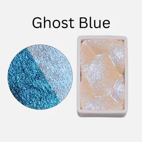 Skrim Ghost Blue � Skinnende Perlemorsfarve (Helpan)