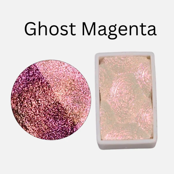 Skrim Ghost Magenta � Skinnende Perlemorsfarve (Helpan)