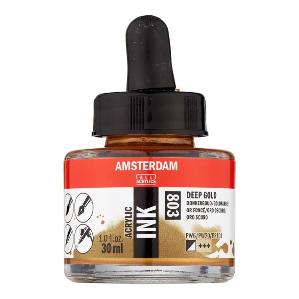 Amsterdam Ink 30ml - 803 Deep Gold