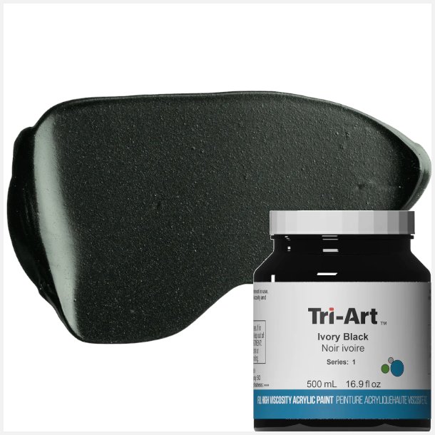 Tri-Art HV Ivory Black 500mL