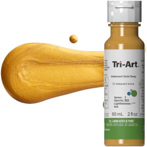 Tri-Art Liquid Iridescent Gold Deep 60mL