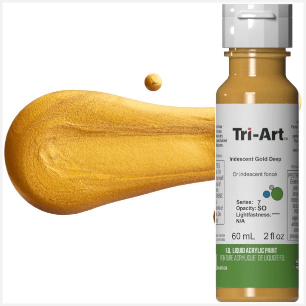 Tri-Art Liquid Iridescent Gold Deep 60mL