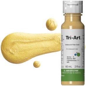 Tri-Art Liquid Iridescent Pale Gold 60mL