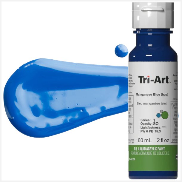 Tri-Art Liquid Manganese Blue (Hue) 60mL