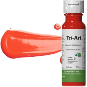 Tri-Art Liquid Naphthol Red Medium 60mL