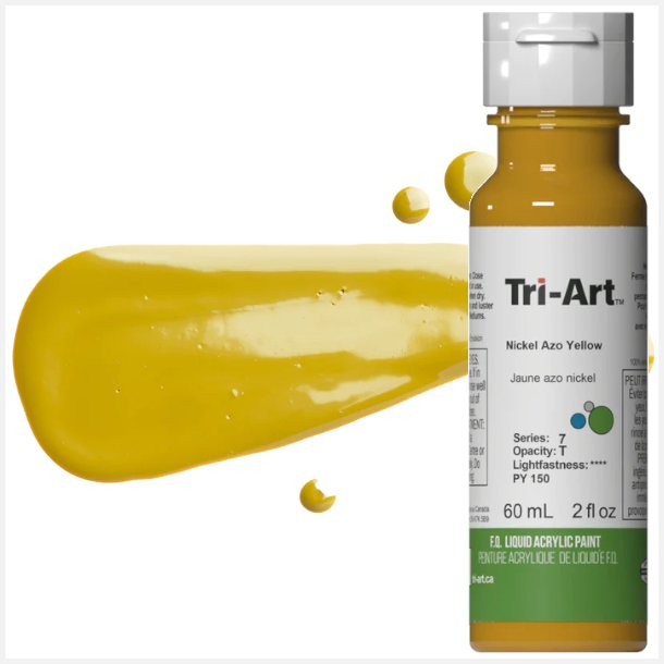 Tri-Art Liquid Nickel Azo Yellow 60mL