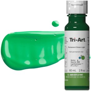 Tri-Art Liquid Permanent Green Light 60mL