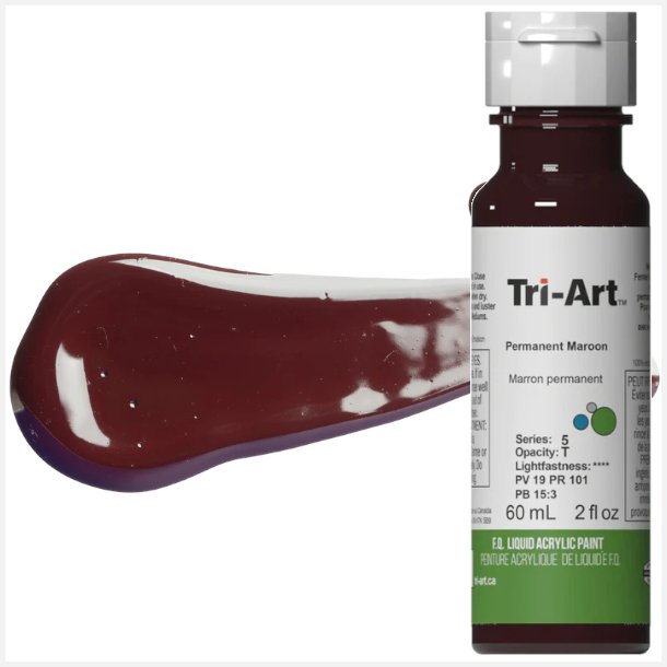 Tri-Art Liquid Permanent Maroon 60mL