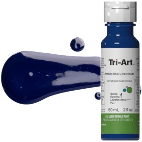 Tri-Art Liquid Phthalo Blue Green Shade 60mL