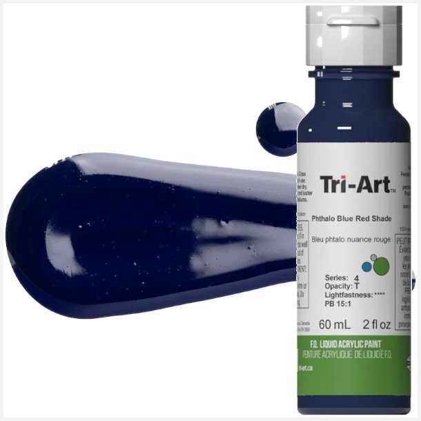 Tri-Art Liquid Phthalo Blue Red Shade 60mL