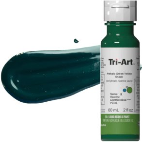 Tri-Art Liquid Phthalo Green Yellow Shade 60mL