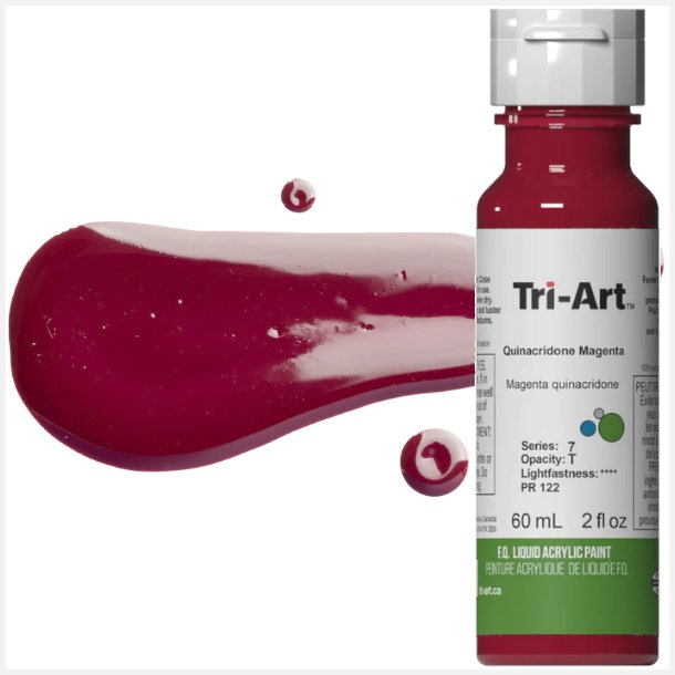 Tri-Art Liquid Quinacridone Magenta 60mL