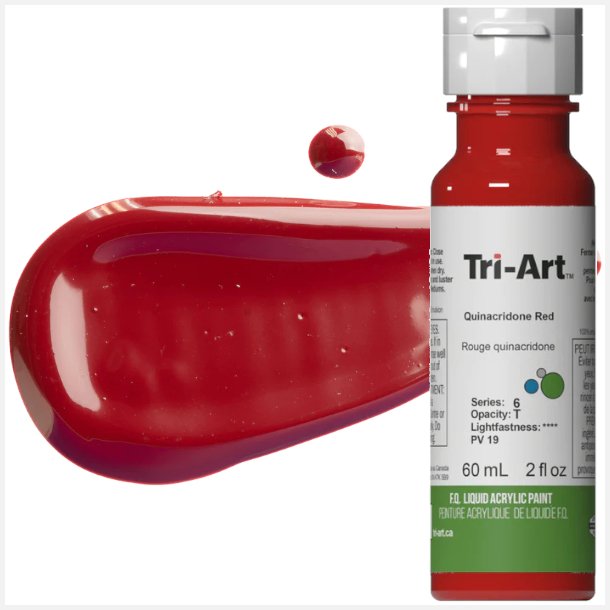 Tri-Art Liquid Quinacridone Red 60mL