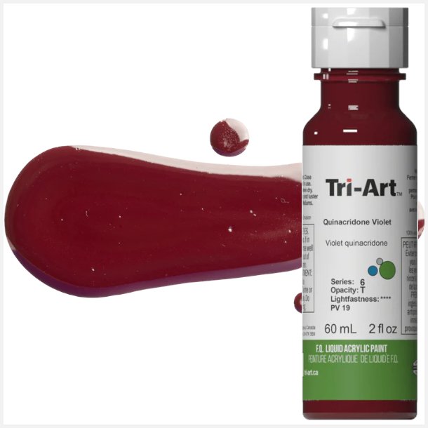 Tri-Art Liquid Quinacridone Violet 60mL