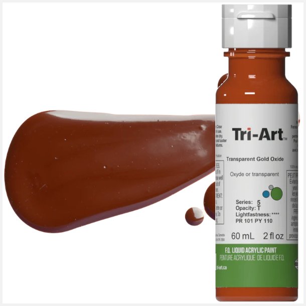 Tri-Art Liquid Transparent Gold Oxide 60mL