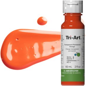 Tri-Art Liquid Transparent Permanent Orange 60mL