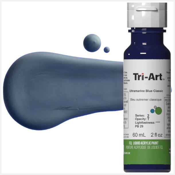 Tri-Art Liquid Ultramarine Blue Classic 60mL