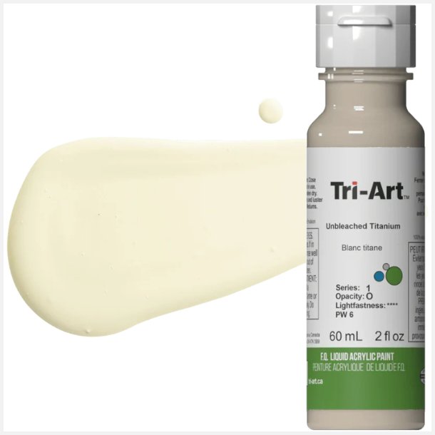 Tri-Art Liquid Unbleached Titanium 60mL