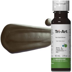 Tri-Art Liquid Van Dyke Brown 60mL