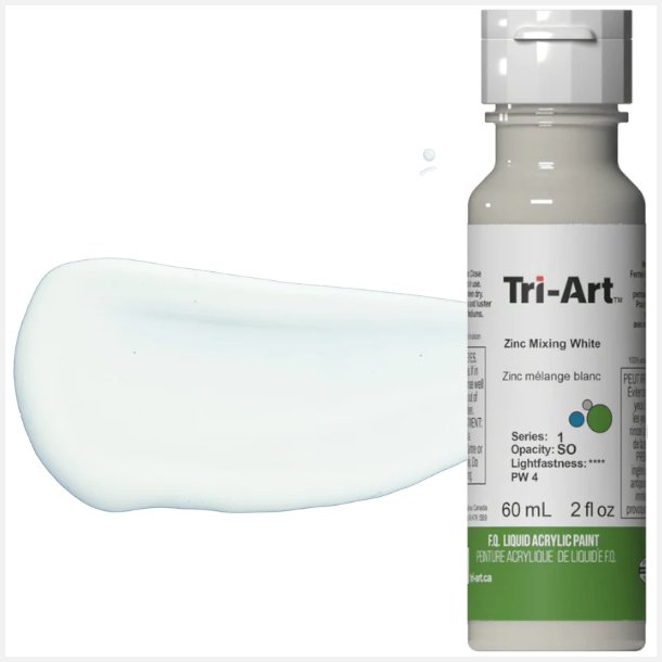 Tri-Art Liquid Zinc White 60mL