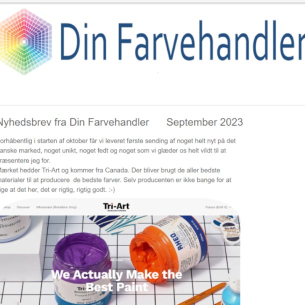 Nyhedsbrev JA TAK. Modtag vores nyhedsbrev. Vi sender nyhedsbrev MAX hver 14 dag.