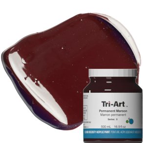 Tri-Art HV Permanent Maroon 500mL