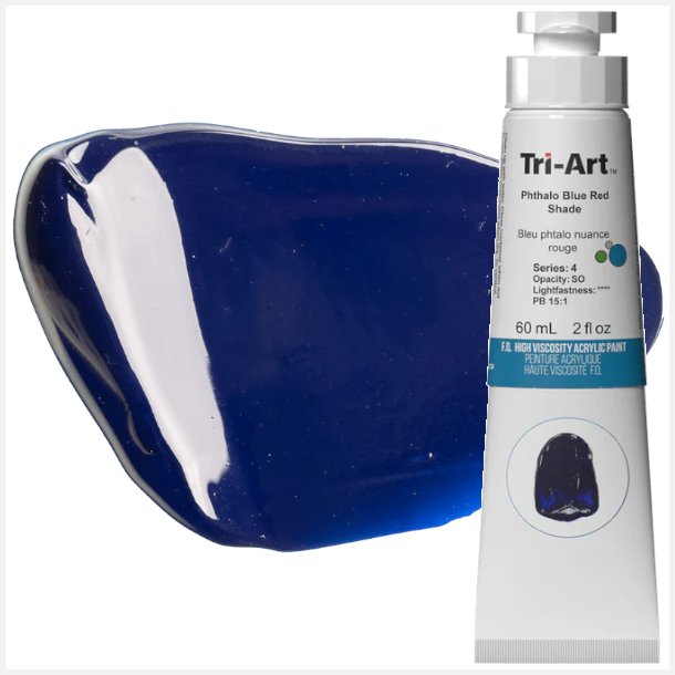 Tri-Art HV Phthalo Blue Red Shade 60mL