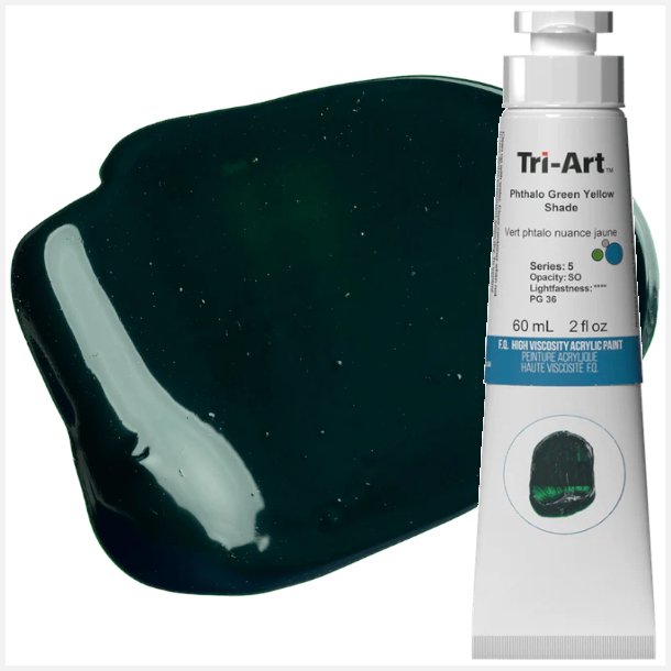 Tri-Art HV Phthalo Green Yellow Shade 60mL